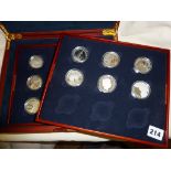 Royal Mint 2008 WW1 90th Anniversary Silver Proof coin set of 15 coins in case