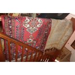 Two old Eastern rugs