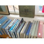 Shelf of books on Aviation history, Aircraft & Warfare