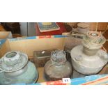 Assorted oil lamps (A/F)