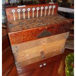 Victorian German steel reed accordion