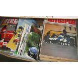 Collection of assorted Autosport magazines, c. 1970's, some Citroenian magazines and others