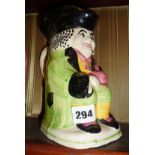 Brannam Torquay polychrome Toby Jug