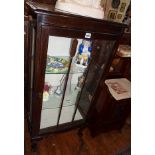 Edwardian single door china cabinet