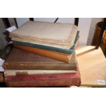 Seven various old books inc. "Ancient Excavations of Somerset", "Somerset Parochial Records", "Pikes