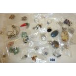 Large quantity of .925 silver jewellery, pendants, bracelets, necklaces etc.