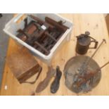 Collection of assorted tools, inc. moulding planes