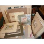 Large collection of 18th & 19th c. prints & engravings