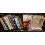 Collection of assorted books including signed 1st edition of "Waterloo Cup" by Sir Mark Prescott &