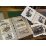 Album of photographs of traction engines etc, and a unique scrapbook of 1920s & later Thames