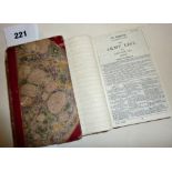 Two printed Victorian War Office Army Lists for 1827 and 1833, with many handwritten military