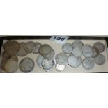 Assorted British silver coins, approx 5 Troy oz