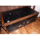 Old steamer trunk