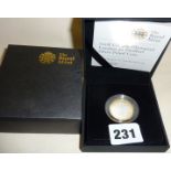 Royal Mint 2008 UK 4th Olympiad London £2 Piedfort Silver Proof coin in case with COA