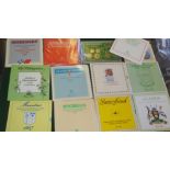 Collection of assorted Royal Mint Coin Club 'Brilliant Uncirculated Coin Collections" in folders