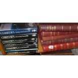 Six Christies Review of the Year books, c.1980's, and five bound volumes of "Apollo" arts magazine