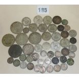 Collection of British silver coins, approx 6 troy oz