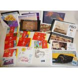 Good collection of Royal Mail commemorative mint stamp booklets and sets