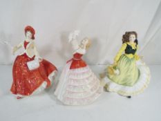 Three Royal Doulton lady figurines to include Susan HN3050,