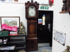 An impressive early 19th century 8-day longcase clock by the maker J.