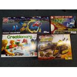 A good lot to include a Match of the Day action trivia game, a Lego Creationary game,