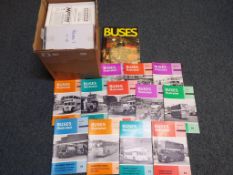A box containing a quantity of Buses Ill
