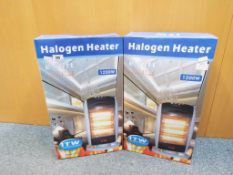 Unused retail stock - Two ITW halogen he