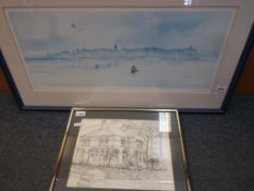 A limited edition print entitled St Andrews, issued in a limited edition 105 / 850,