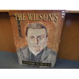 A hand painted double sided public house sign from The Wilson's, an Enterprise Inns free house,