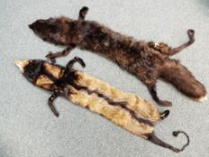 Two good quality complete fur stole pelts Est £20 - £40 - This lot MUST be paid for and collected,