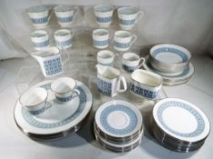 Royal Doulton - a fifty five piece dinner service decorated in the Counterpoint pattern - This lot