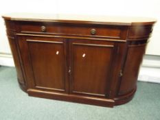 A good quality dining room sideboard 87cm x 160cm x 50cm - This lot MUST be paid for and collected,