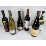 Wine - six bottles of wine to include Domaine Berthoumieu Madiran, KWV Roodeberg Blanc,