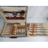 An unused good quality cased 24-piece Chef's set of Kitchen Knives and similar by Erika of Germany