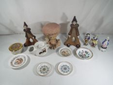 A good lot of mixed ceramics to include Royal Worcester coasters,