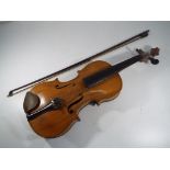 Jean-Baptiste Vuillaume Violin - a violin and bow,