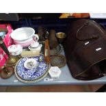 A good mixed lot to include a quantity of ceramics comprising Wedgwood, Royal Crown Derby,