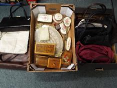 A good lot to include a vintage dressing-table set,