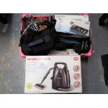 A good lot to include a boxed Morphy Richards steam cleaner, a Sony DAB FM digital radio,