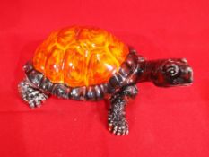 Anita Harris - an Anita Harris turtle, approx 10cm(h) x 14cm (w) x 18cm(l),