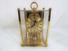 A Kundo West German mantel clock,
