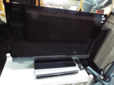 A Sony Bravia 32inch LCD flat screen television serial no.