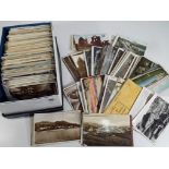 A large collection in excess of 700 early period mainly UK with some Foreign postcards including an