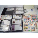 Philately - four albums containing a quantity of First Day Covers, The Capital Stamp Album,