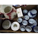 A good mixed lot of predominantly ceramics to include Denby, ceramic tableware,