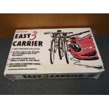 A Desmo Easy Number 3 carrier vehicle mounted bike rack contained sealed in original box