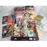 Football memorabilia - a large collection of football memorabilia to include magazines, annuals,