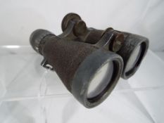 A pair of binoculars scribed Voigtlander