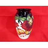 Moorcroft Pottery - a Moorcroft vase dec