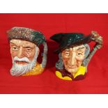 Royal Dulton - two large Royal Doulton T